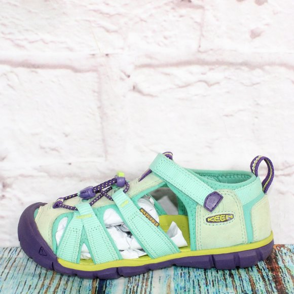 Keen Other - Keen Seacamp Multicolor Nylon Bungee Waterproof Outdoor Sports Sandals Size 1